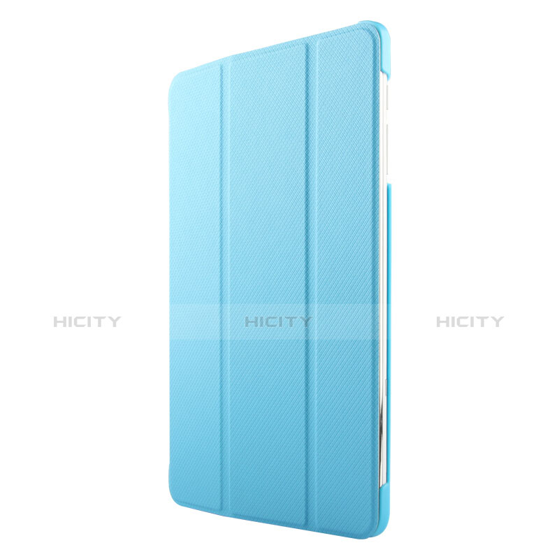 Cover Portafoglio In Pelle con Supporto L02 per Huawei Mediapad T1 10 Pro T1-A21L T1-A23L Cielo Blu