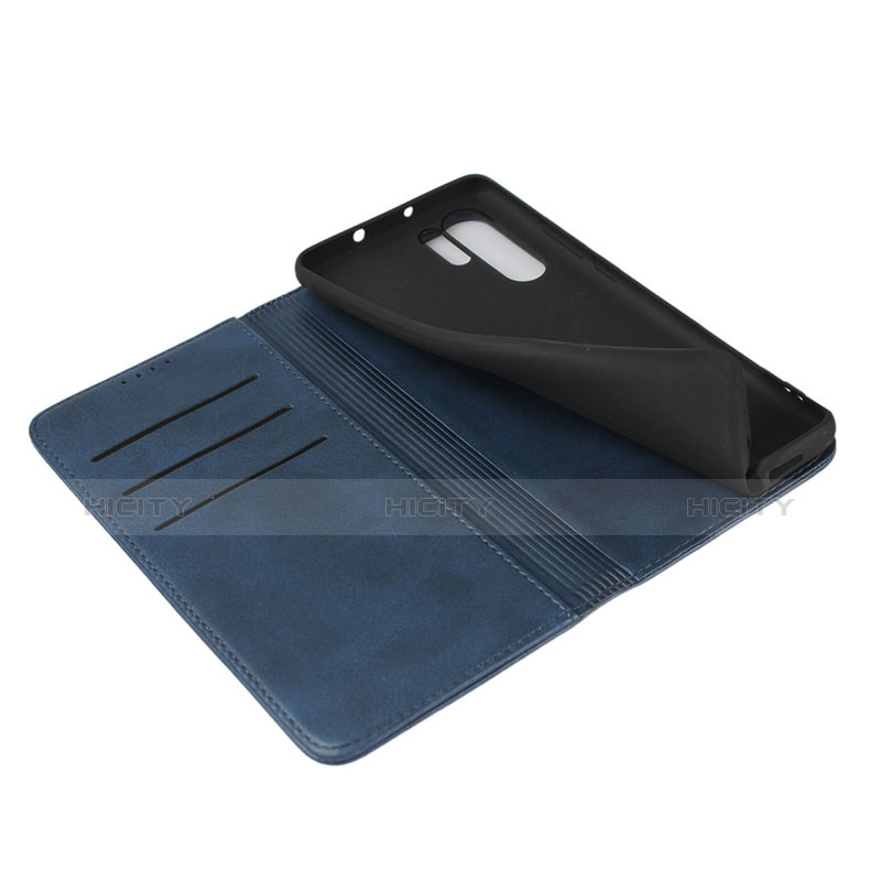 Cover Portafoglio In Pelle con Supporto L02 per Huawei P30 Pro Blu