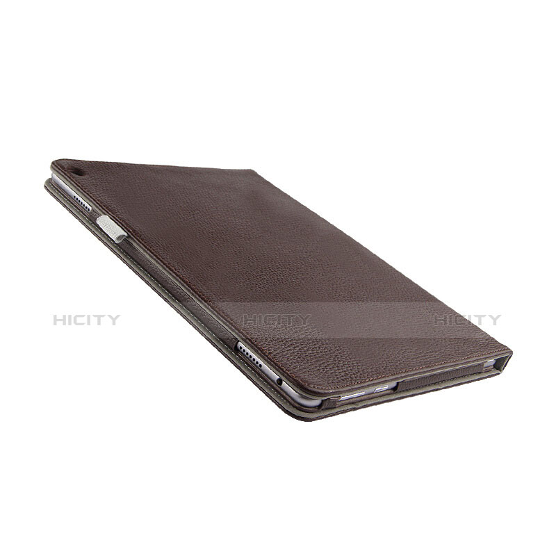 Cover Portafoglio In Pelle con Supporto L03 per Huawei MediaPad M3 Lite 10.1 BAH-W09 Marrone