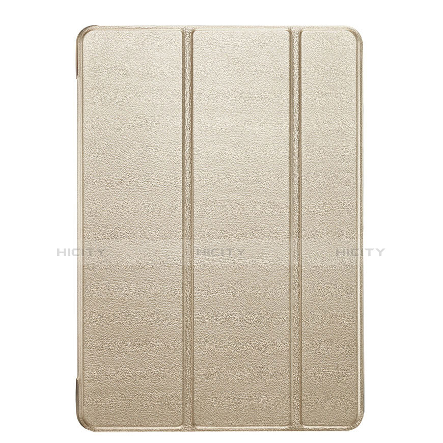 Cover Portafoglio In Pelle con Supporto L05 per Apple iPad Mini 2 Oro