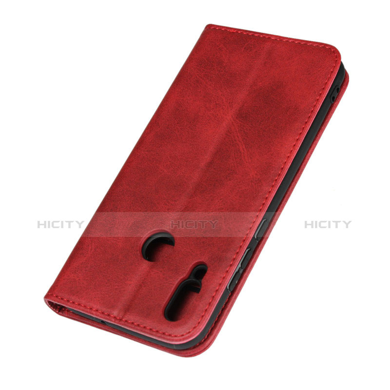 Cover Portafoglio In Pelle con Supporto L05 per Huawei Honor 10 Lite Rosso