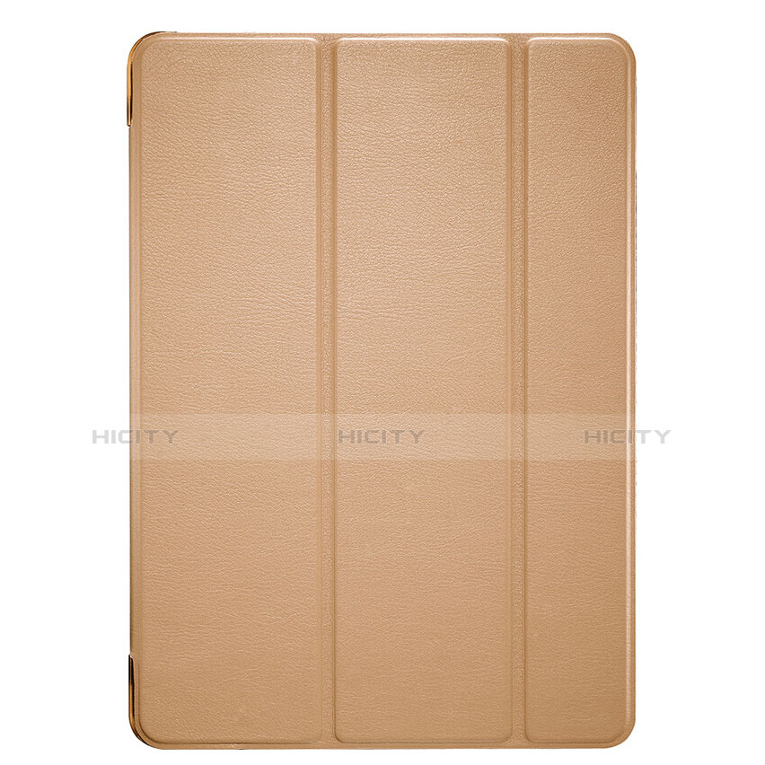 Cover Portafoglio In Pelle con Supporto L06 per Apple iPad Mini 4 Marrone