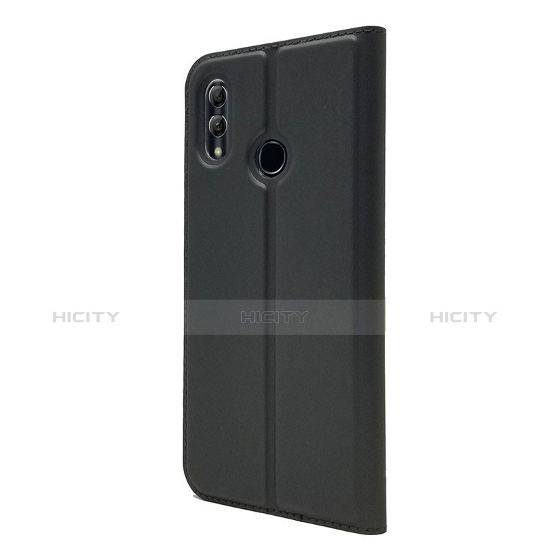 Cover Portafoglio In Pelle con Supporto L06 per Huawei Honor 10 Lite Nero