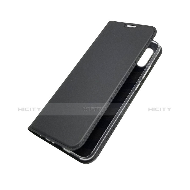 Cover Portafoglio In Pelle con Supporto L06 per Huawei Honor 10 Lite Nero