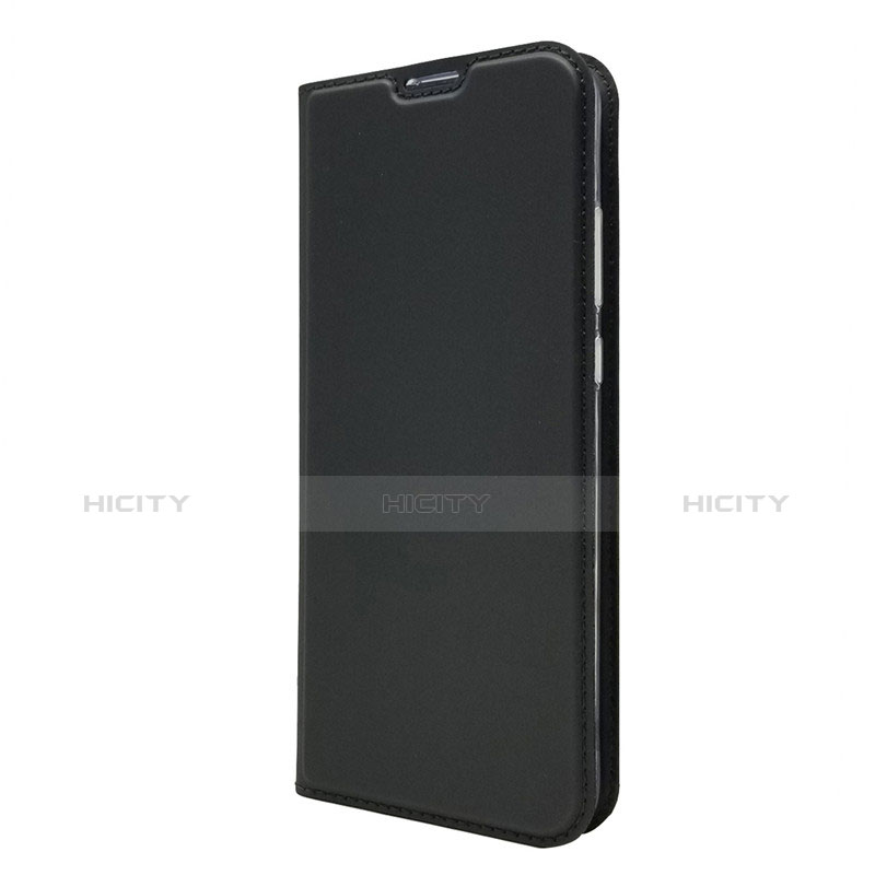 Cover Portafoglio In Pelle con Supporto L06 per Huawei Honor 10 Lite Nero