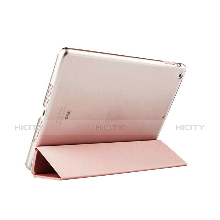 Cover Portafoglio In Pelle con Supporto per Apple iPad Mini 2 Oro Rosa