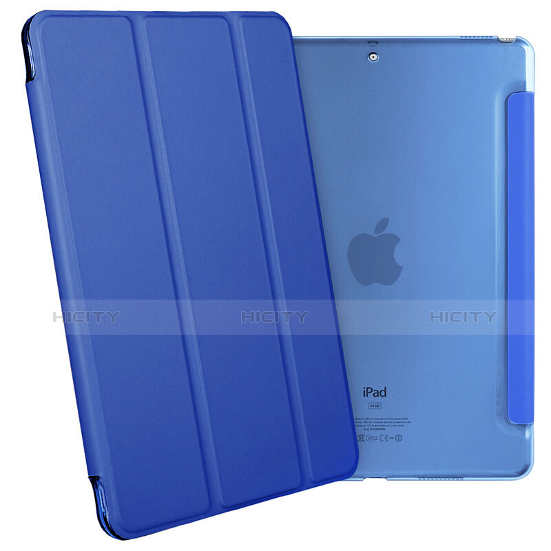 Cover Portafoglio In Pelle con Supporto per Apple iPad Pro 10.5 Blu