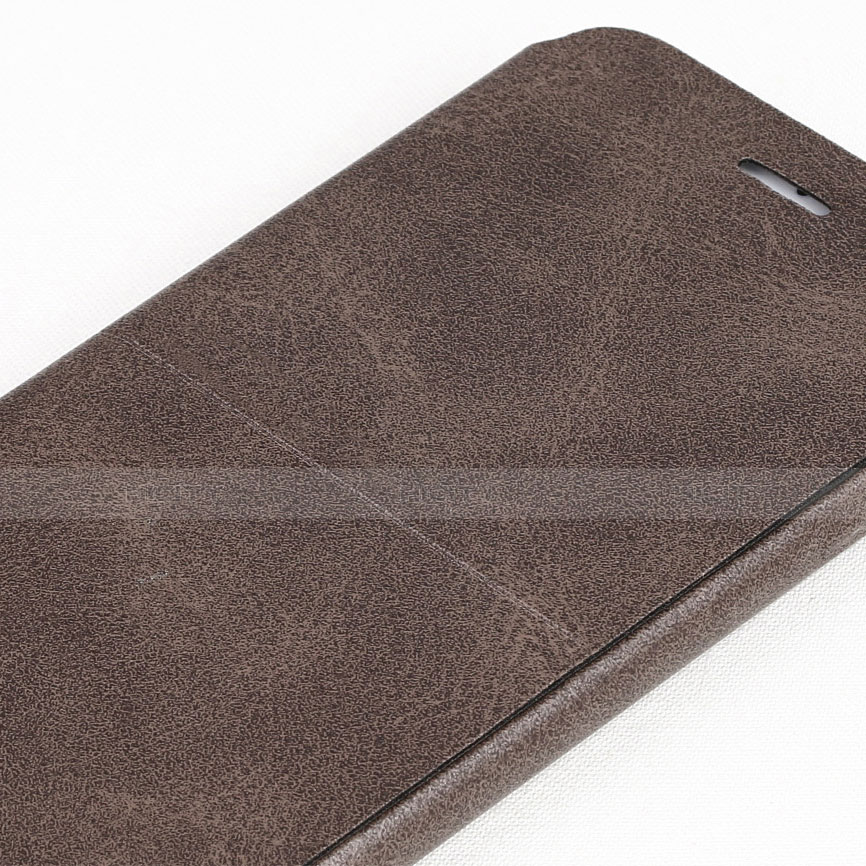 Cover Portafoglio In Pelle con Supporto per Apple iPhone SE (2020) Marrone