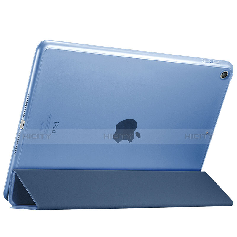 Cover Portafoglio In Pelle con Supporto per Apple New iPad 9.7 (2017) Blu