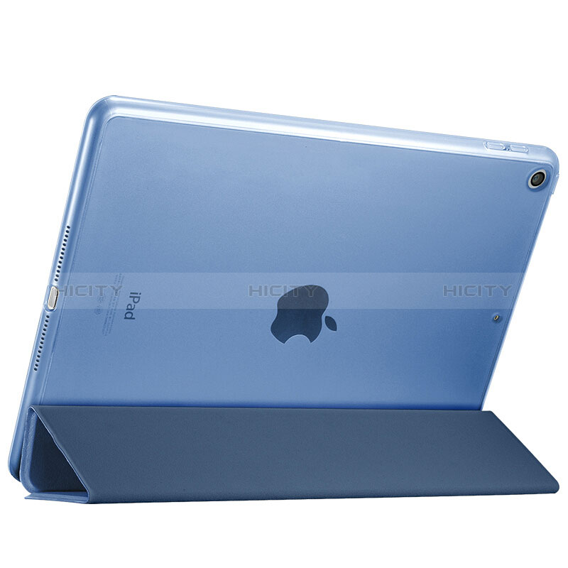 Cover Portafoglio In Pelle con Supporto per Apple New iPad 9.7 (2018) Blu