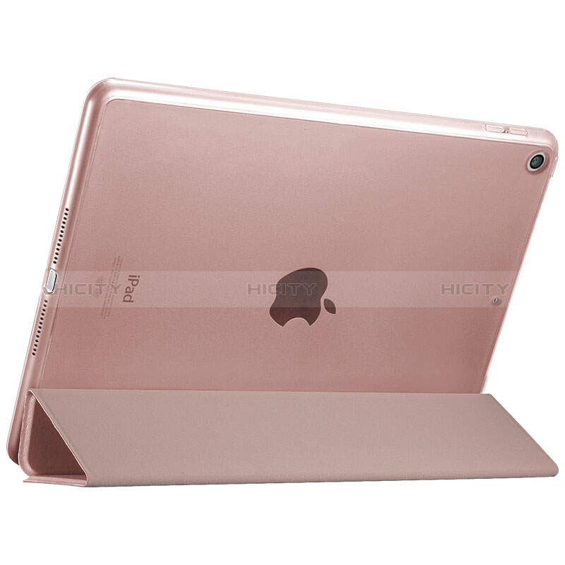 Cover Portafoglio In Pelle con Supporto per Apple New iPad 9.7 (2018) Oro Rosa