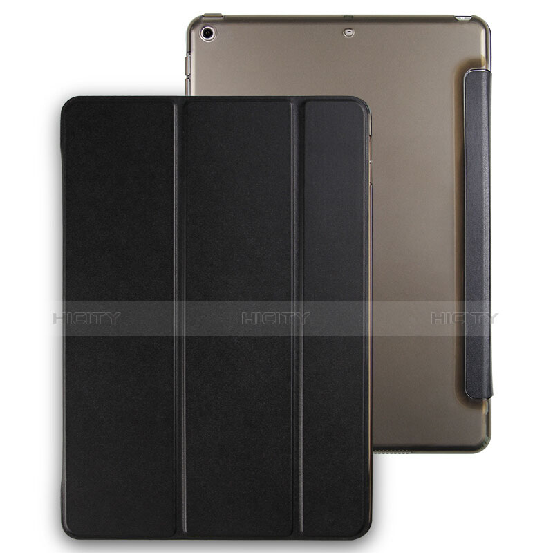 Cover Portafoglio In Pelle con Supporto per Apple New iPad Pro 9.7 (2017) Nero