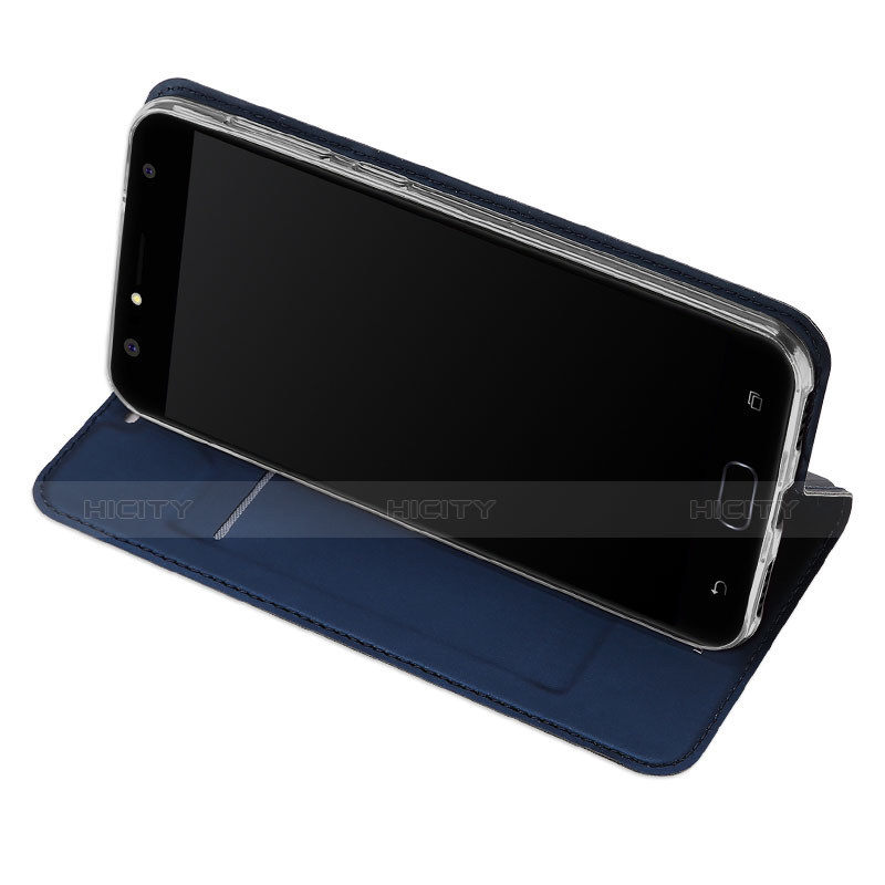 Cover Portafoglio In Pelle con Supporto per Asus Zenfone 4 Selfie ZD553KL Blu