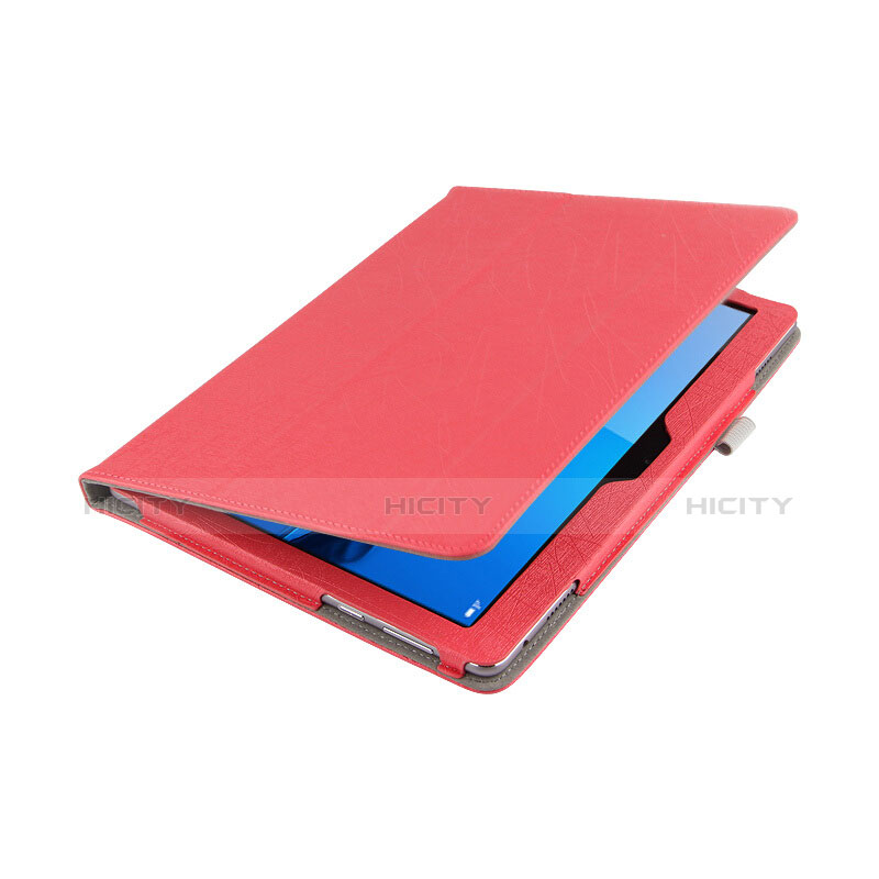 Cover Portafoglio In Pelle con Supporto per Huawei MediaPad M3 Lite 10.1 BAH-W09 Rosso