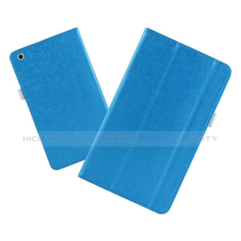 Cover Portafoglio In Pelle con Supporto per Huawei MediaPad M3 Lite 8.0 CPN-W09 CPN-AL00 Cielo Blu