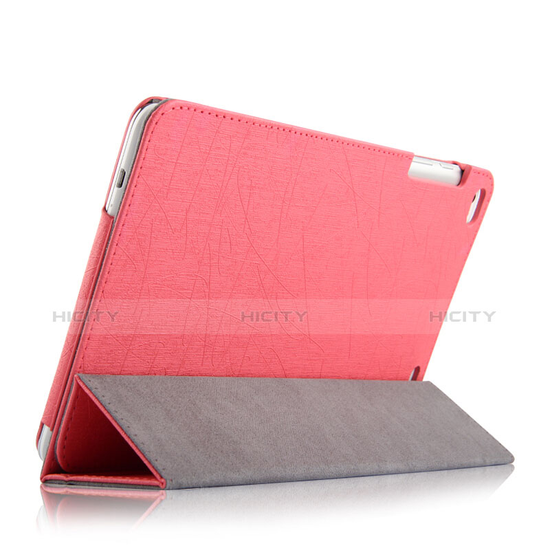 Cover Portafoglio In Pelle con Supporto per Huawei Mediapad T1 10 Pro T1-A21L T1-A23L Rosa Caldo