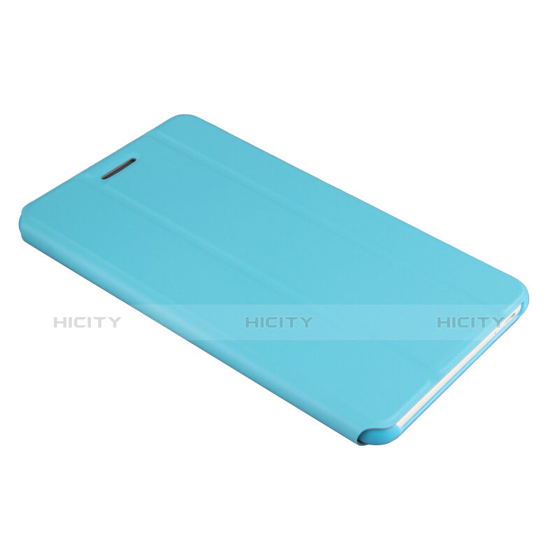 Cover Portafoglio In Pelle con Supporto per Huawei MediaPad T2 Pro 7.0 PLE-703L Cielo Blu