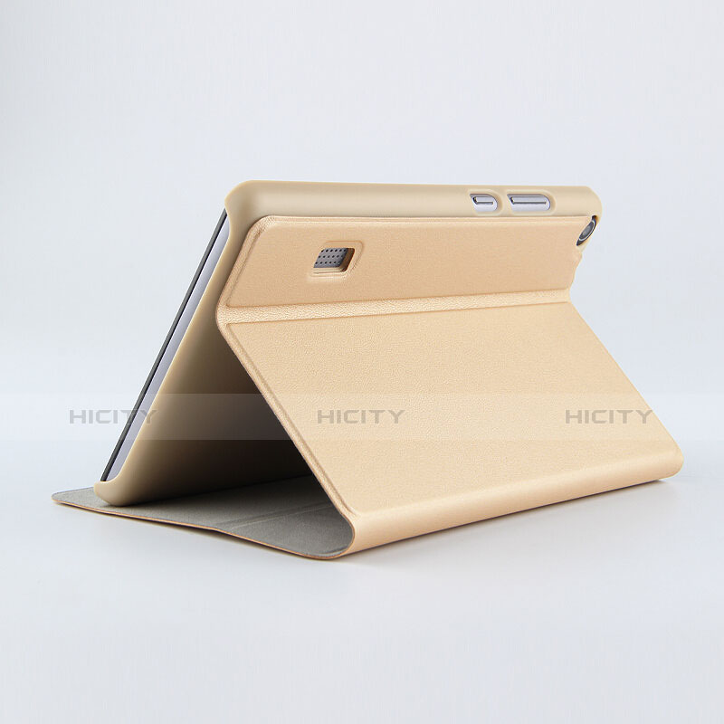 Cover Portafoglio In Pelle con Supporto per Huawei MediaPad T3 7.0 BG2-W09 BG2-WXX Oro