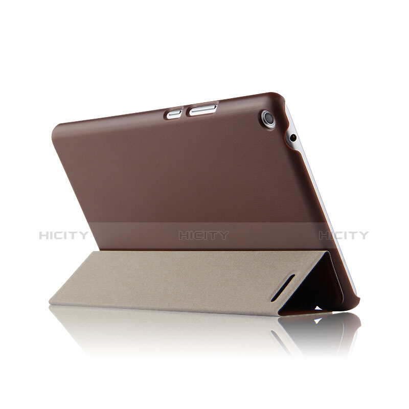 Cover Portafoglio In Pelle con Supporto per Huawei MediaPad T3 8.0 KOB-W09 KOB-L09 Marrone