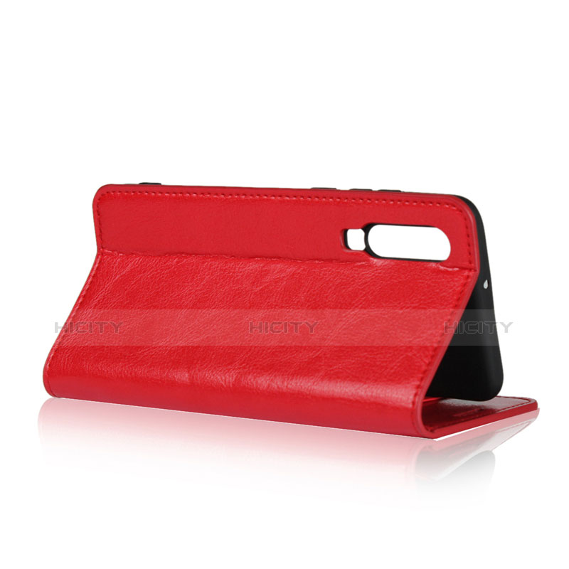 Cover Portafoglio In Pelle con Supporto per Huawei P30 Rosso