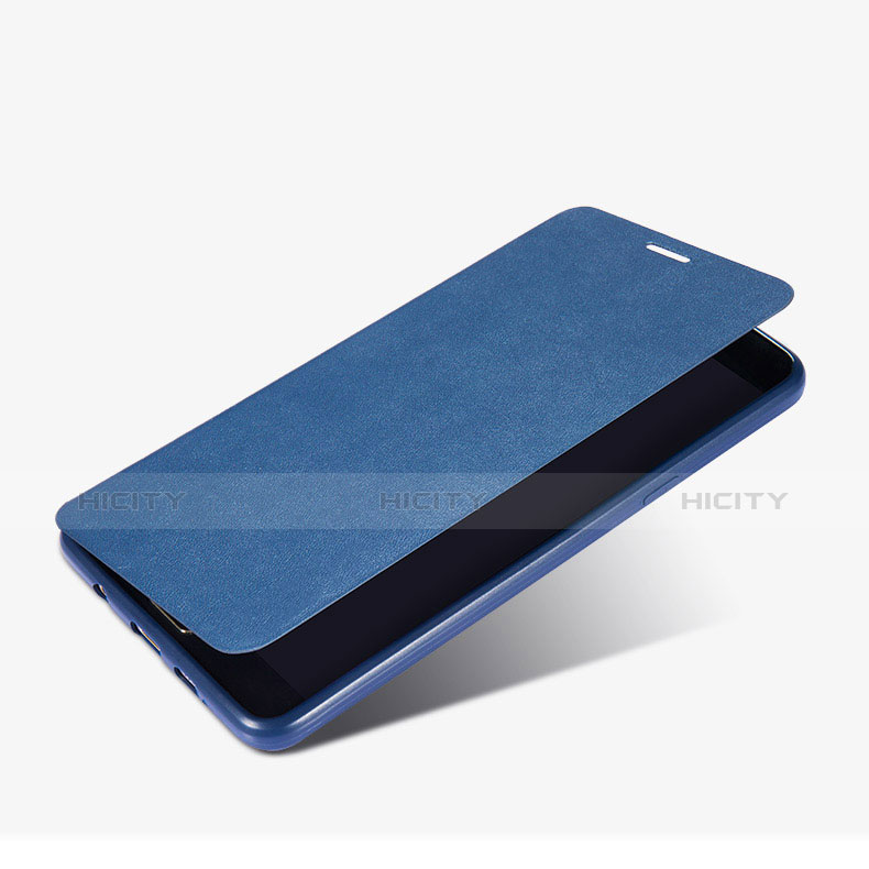 Cover Portafoglio In Pelle con Supporto per Samsung Galaxy A9 (2016) A9000 Blu