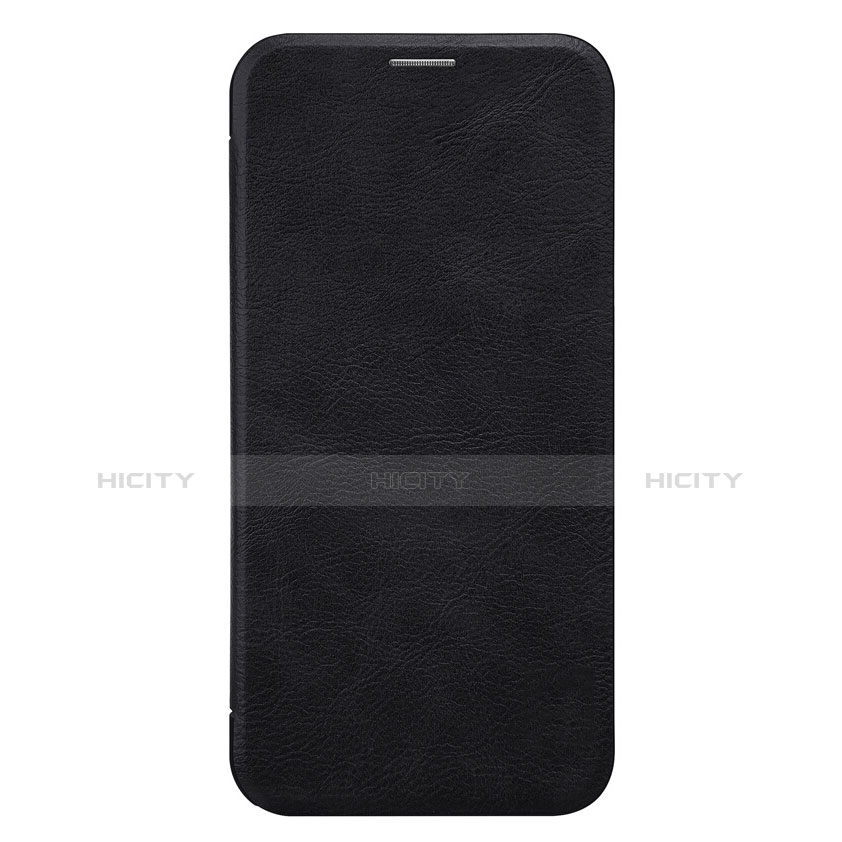 Cover Portafoglio In Pelle con Supporto per Samsung Galaxy J7 Plus Nero