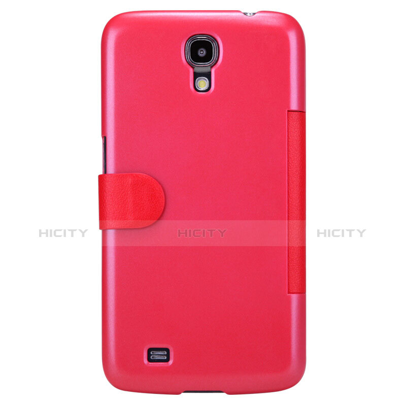 Cover Portafoglio In Pelle con Supporto per Samsung Galaxy Mega 6.3 i9200 i9205 Rosso