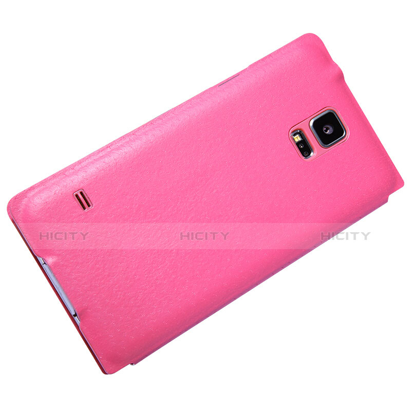 Cover Portafoglio In Pelle con Supporto per Samsung Galaxy S5 G900F G903F Rosa Caldo