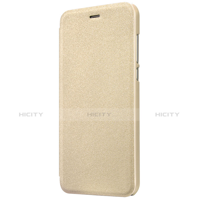 Cover Portafoglio In Pelle con Supporto per Xiaomi Mi 5C Oro