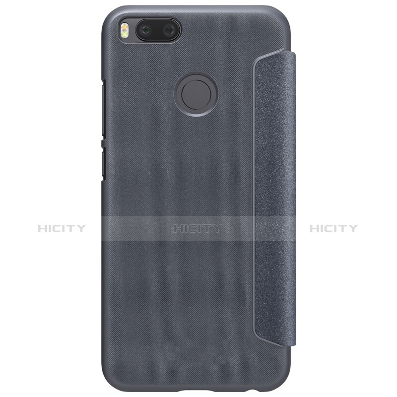 Cover Portafoglio In Pelle con Supporto per Xiaomi Mi 5X Nero