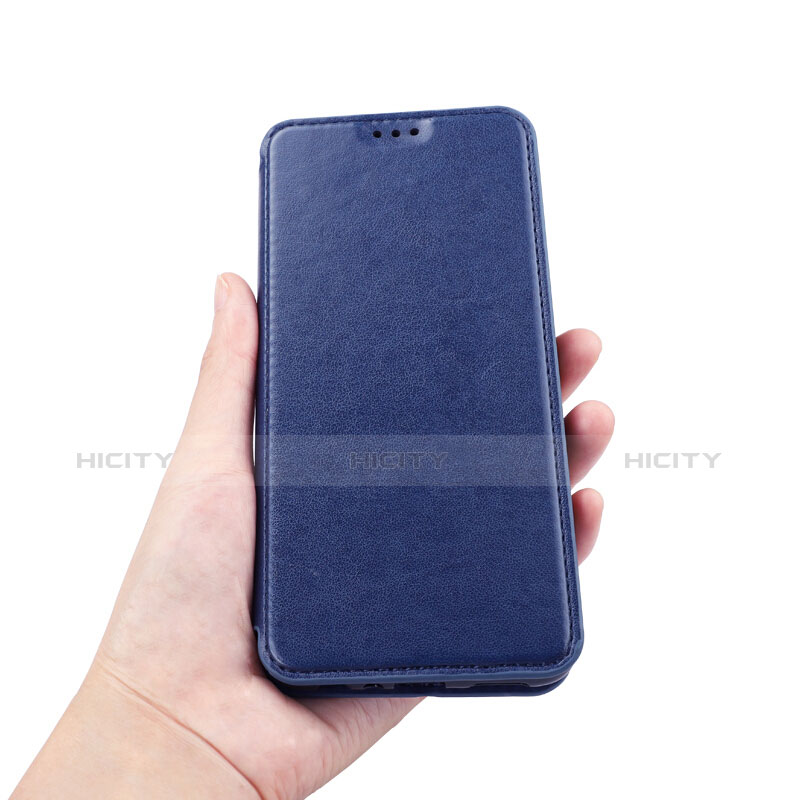 Cover Portafoglio In Pelle con Supporto per Xiaomi Mi Mix 3 Blu