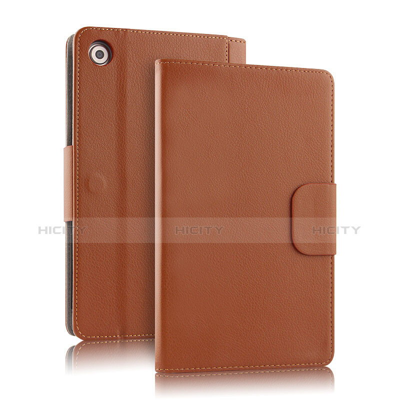 Cover Portafoglio In Pelle con Tastiera per Huawei MediaPad M5 8.4 SHT-AL09 SHT-W09 Marrone