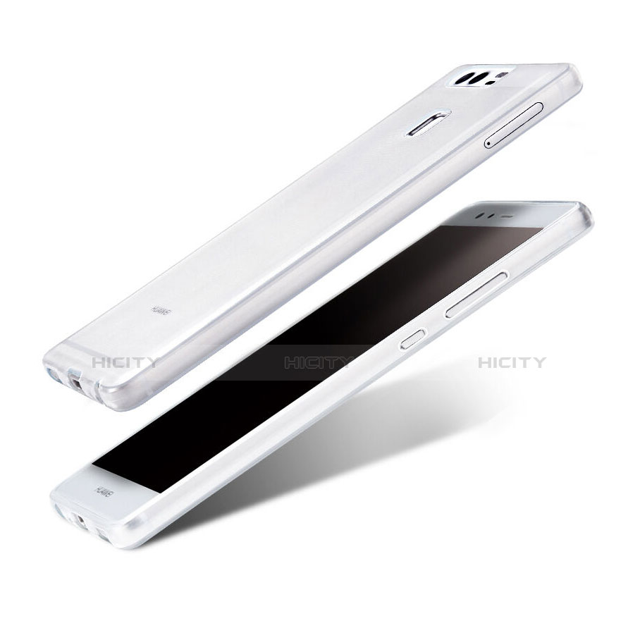 Cover Silicone Gel Trasparente Ultra Slim Morbida per Huawei P9 Plus Chiaro