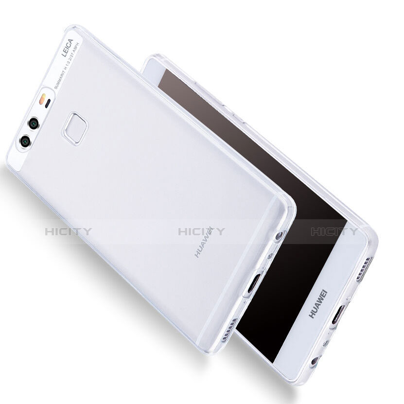 Cover Silicone Gel Trasparente Ultra Slim Morbida per Huawei P9 Plus Chiaro