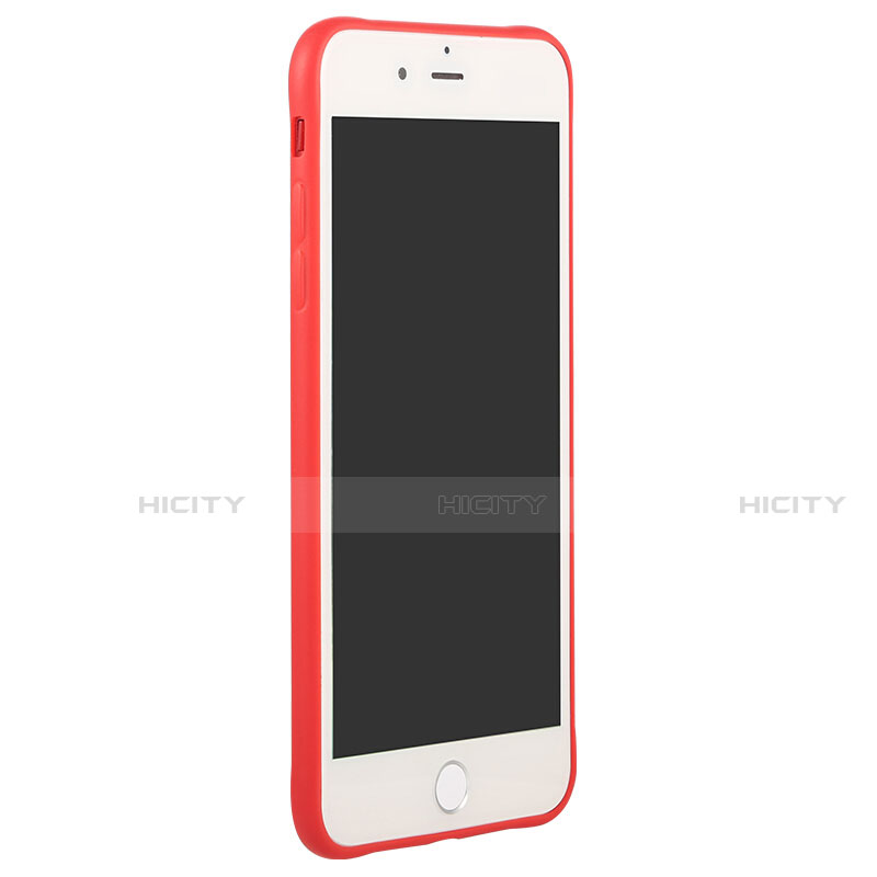 Cover Silicone Morbida Lucido C01 per Apple iPhone SE3 2022 Rosso