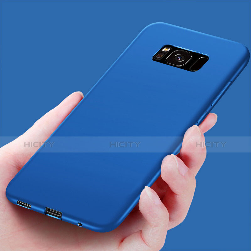 Cover Silicone Morbida Lucido per Samsung Galaxy S8 Blu