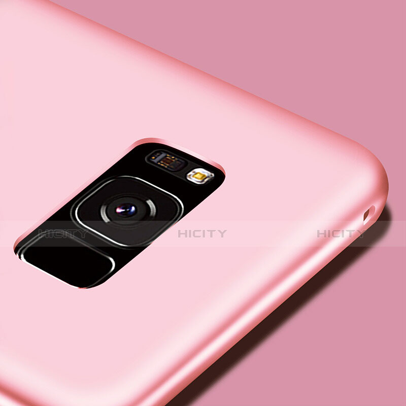 Cover Silicone Morbida Lucido per Samsung Galaxy S8 Oro Rosa