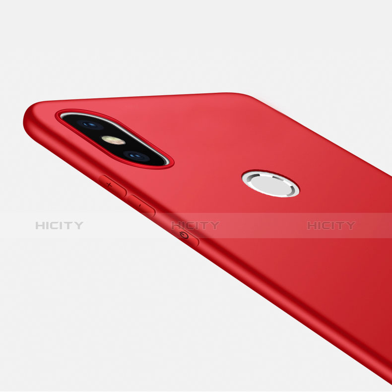 Cover Silicone Morbida Lucido per Xiaomi Mi A2 Rosso