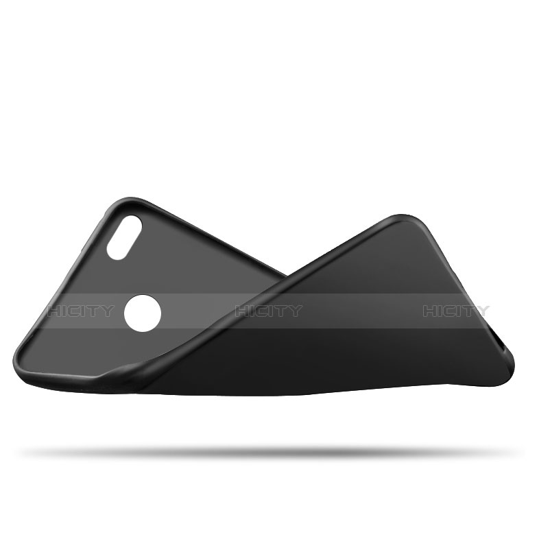 Cover Silicone Morbida Lucido per Xiaomi Redmi Note 5A High Edition Nero