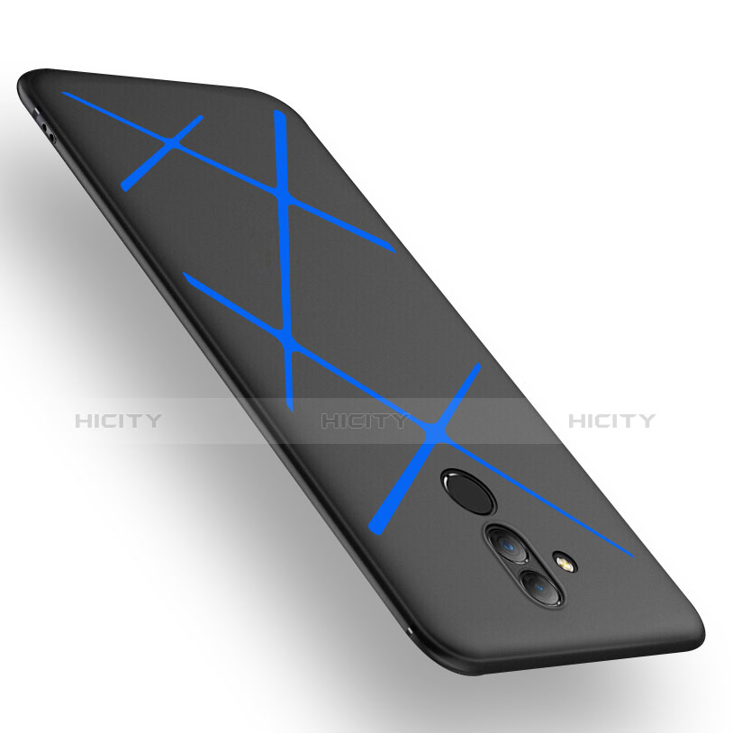 Cover Silicone Morbida Spigato per Huawei Maimang 7 Blu