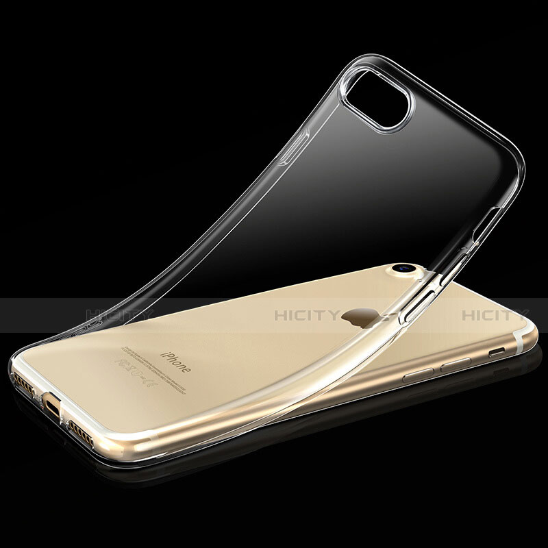 Cover Silicone Trasparente Ultra Slim Morbida per Apple iPhone SE (2020) Chiaro