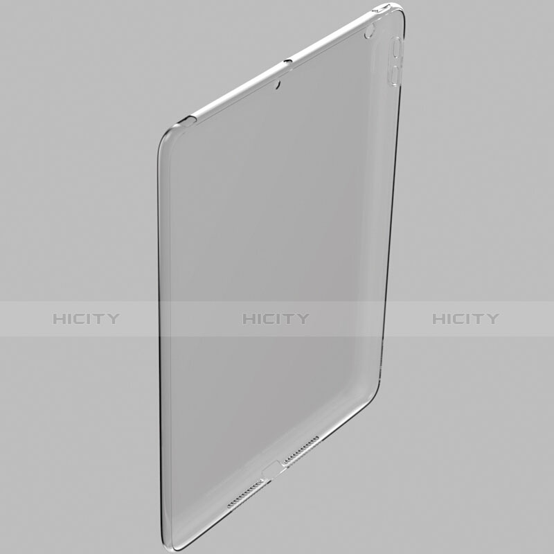 Cover Silicone Trasparente Ultra Slim Morbida per Apple New iPad 9.7 (2017) Chiaro