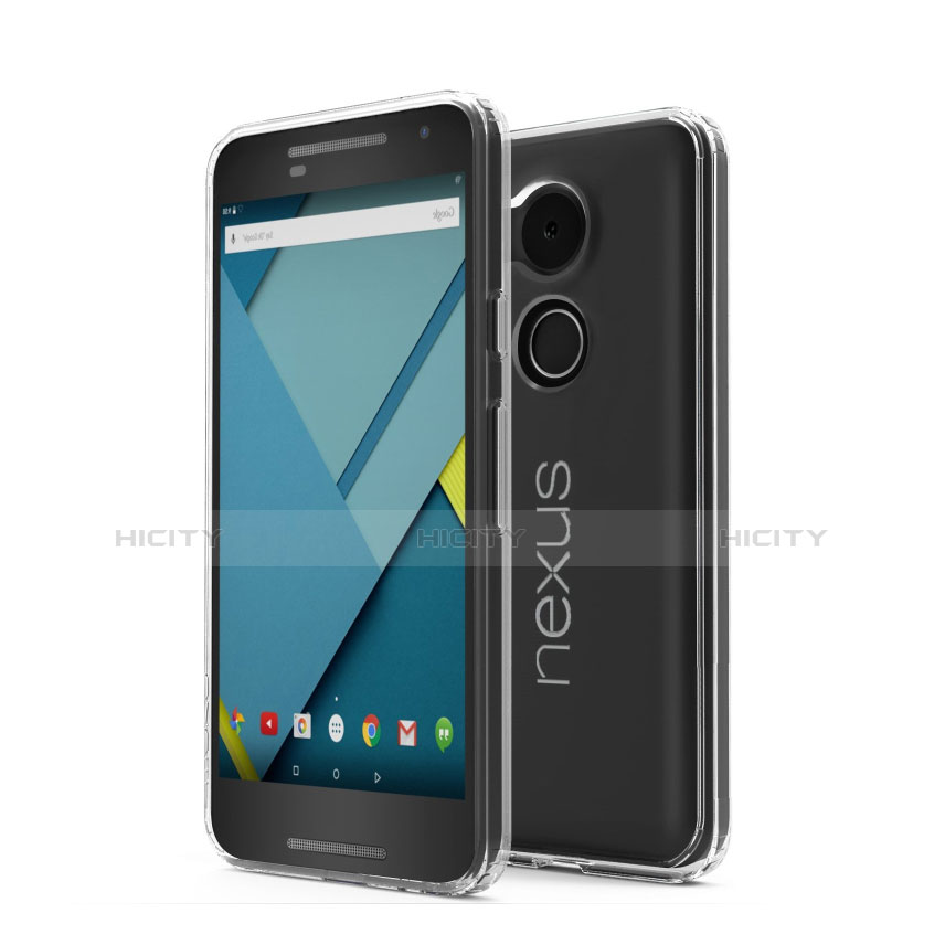 Cover Silicone Trasparente Ultra Slim Morbida per Google Nexus 5X Chiaro