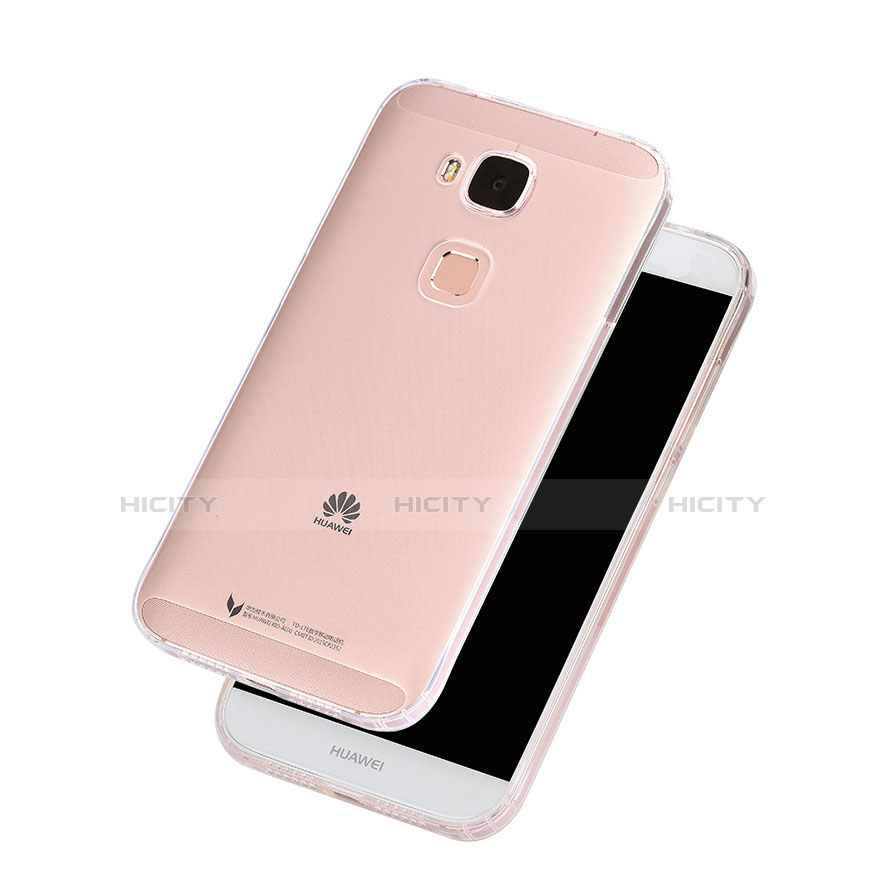 Cover Silicone Trasparente Ultra Slim Morbida per Huawei G7 Plus Chiaro