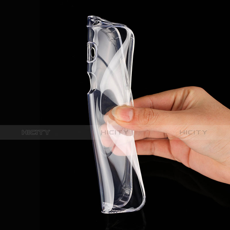 Cover Silicone Trasparente Ultra Slim Morbida per Huawei G7 Plus Chiaro