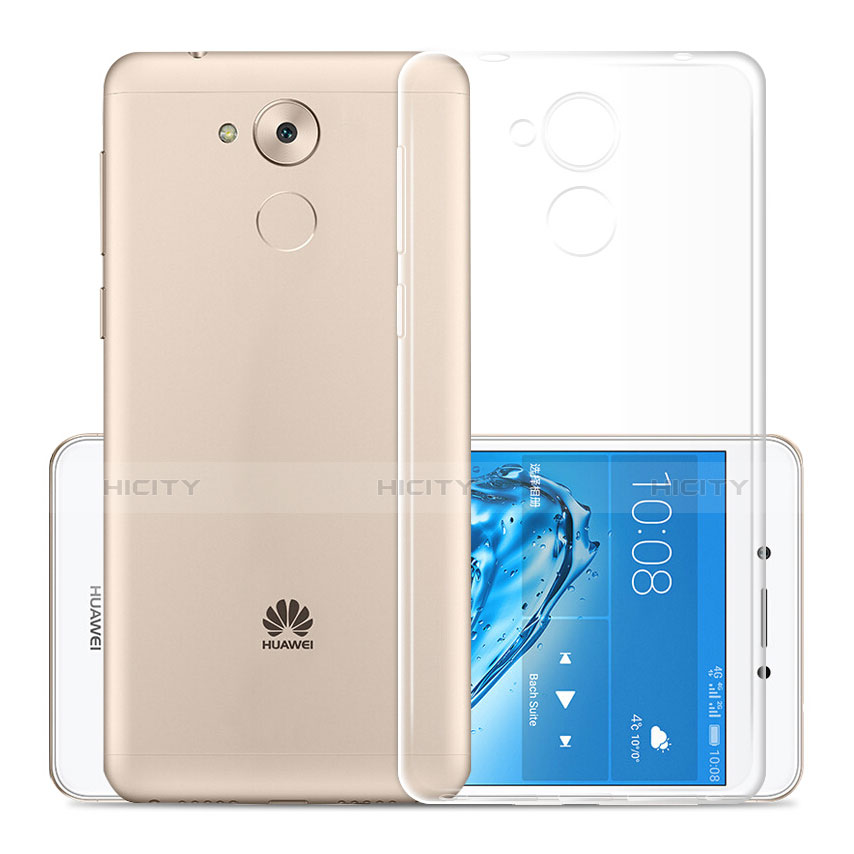 Cover Silicone Trasparente Ultra Slim Morbida per Huawei Honor 6C Chiaro