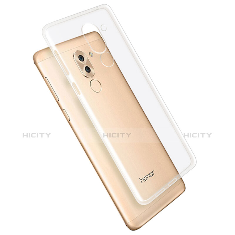 Cover Silicone Trasparente Ultra Slim Morbida per Huawei Honor 6X Chiaro