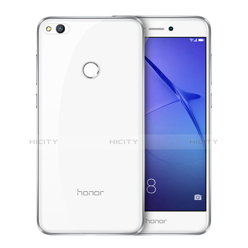 Cover Silicone Trasparente Ultra Slim Morbida per Huawei Honor 8 Lite Chiaro
