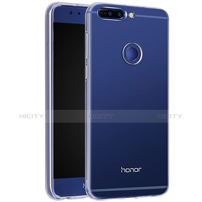 Cover Silicone Trasparente Ultra Slim Morbida per Huawei Honor 8 Pro Chiaro