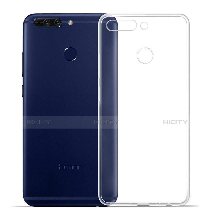 Cover Silicone Trasparente Ultra Slim Morbida per Huawei Honor 8 Pro Chiaro